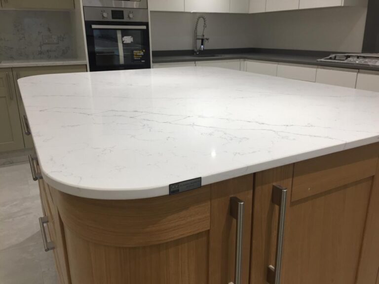 Alaska Bianca Quartz Worktop London